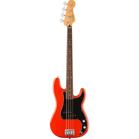 Fender Player II Precision Bass RW Coral Red front view