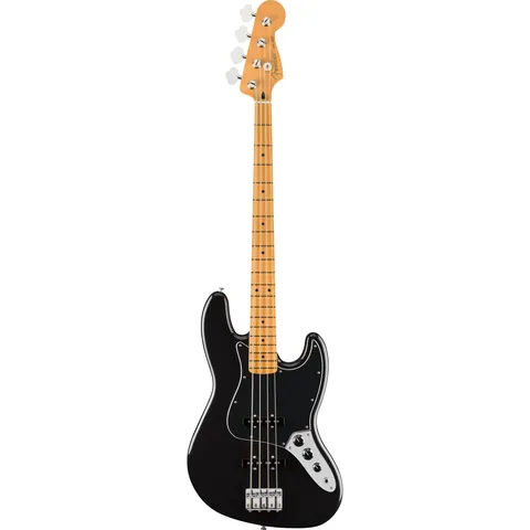 Fender Player II Jazz Bass MN Black front view