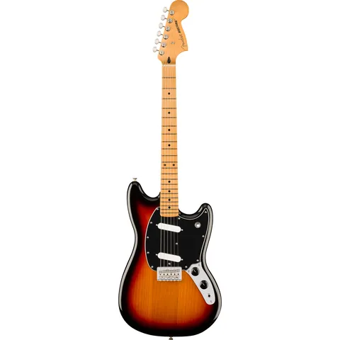Fender Player II Mustang MN 3-Color Sunburst front view