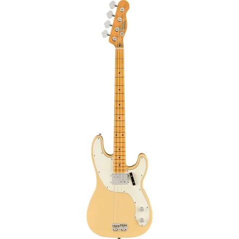 Fender Vintera II 70s Telecaster Bass MN Vintage White front view