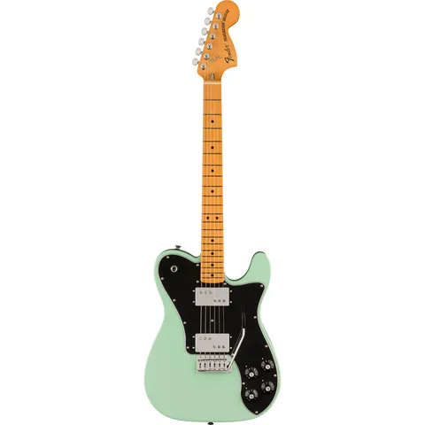 Fender Vintera II 70s Telecaster Deluxe Tremolo MN Surf Green front view