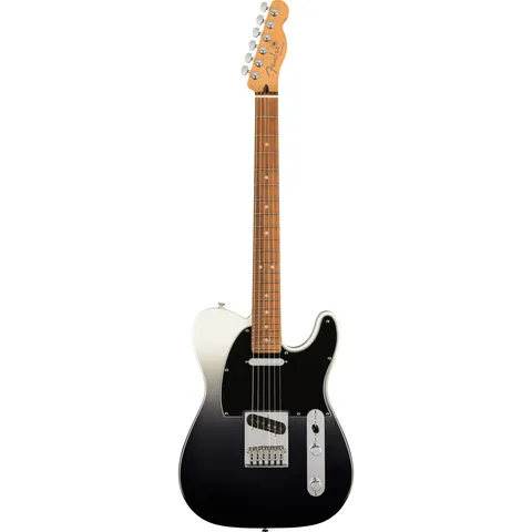Fender Player Plus Telecaster PF Silver Smoke front view