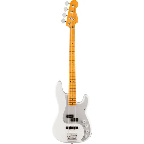 Fender American Ultra II Precision Bass MN Avalanche front view