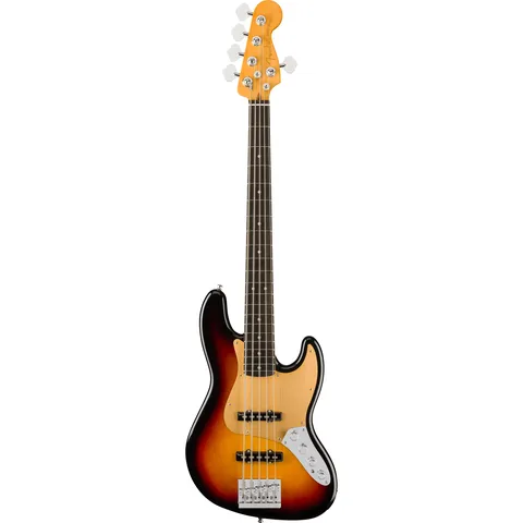 Fender American Ultra II Jazz Bass V EB Ultraburst front view