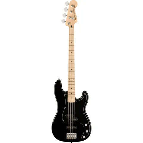 Squier Affinity Precision Bass PJ MN Black front view
