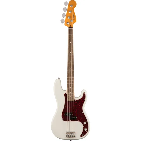 Squier Classic Vibe 60s Precision Bass IL Olympic White front view