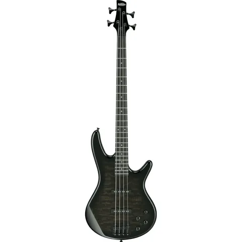 Ibanez GSR280QA Gio Transparent Black Sunburst front view