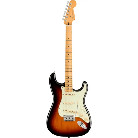 Fender Player Plus Stratocaster MN 3-Color Sunburst front view