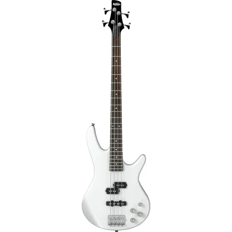 Ibanez GSR200 Gio Pearl White front view
