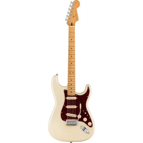 Fender Player Plus Stratocaster MN Olympic Pearl front view