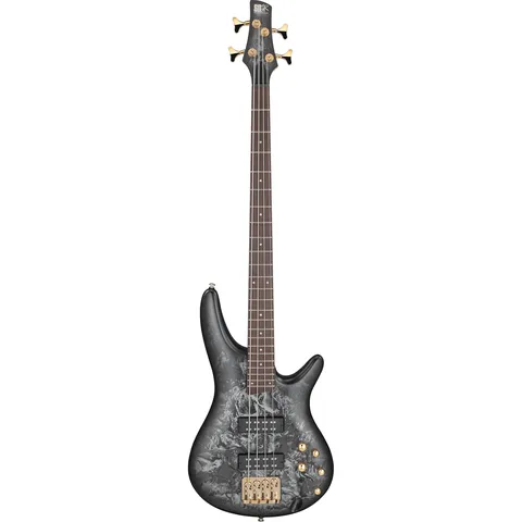 Ibanez SR300EDX Standard Black Ice Frozen Matte front view
