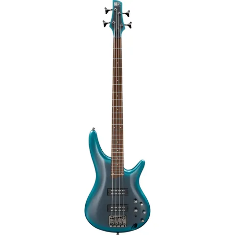 Ibanez SR300E Standard Cerulean Aura Burst front view