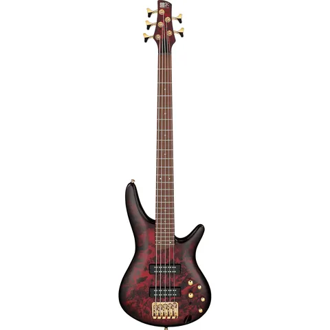 Ibanez SR305EDX Standard Wine Red Frozen Matte front view