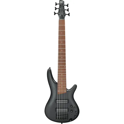Ibanez SR306EB Standard Weathered Black front view