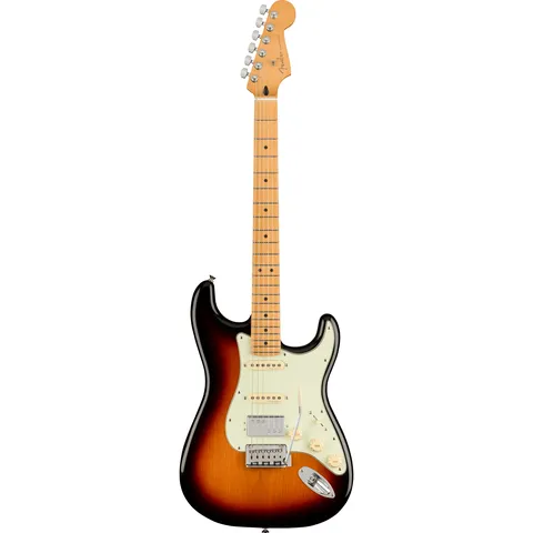 Fender Player Plus Stratocaster HSS MN 3-Color Sunburst front view