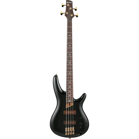 Ibanez SR3500 Prestige Black front view