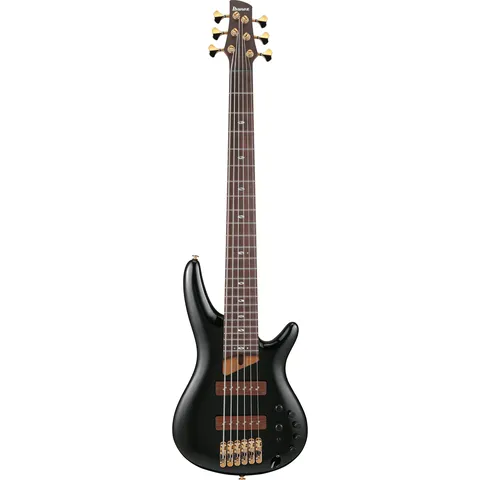 Ibanez SR3506 Prestige Black front view