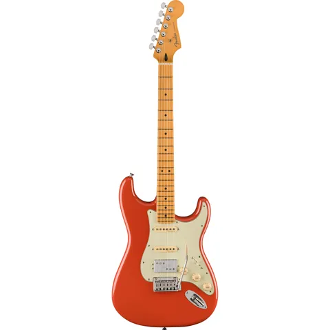 Fender Player Plus Stratocaster HSS MN Fiesta Red front view