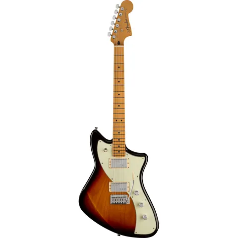 Fender Player Plus Meteora MN 3-Color Sunburst front view